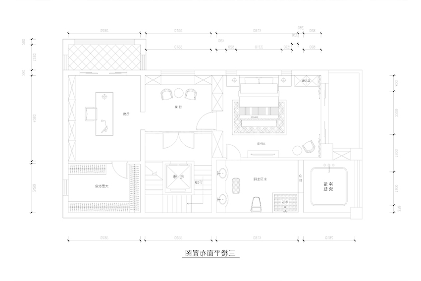 负三楼平面图